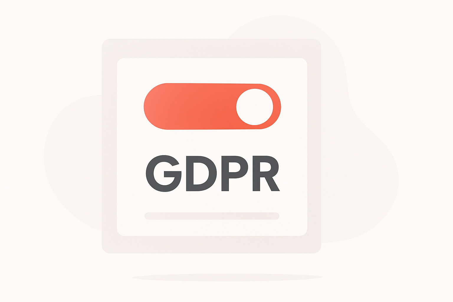 GDPR-bryter slått på — standard innstilling for sikker behandling av persondata