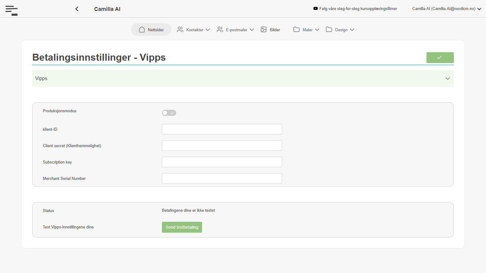 Her finner du «Vipps»