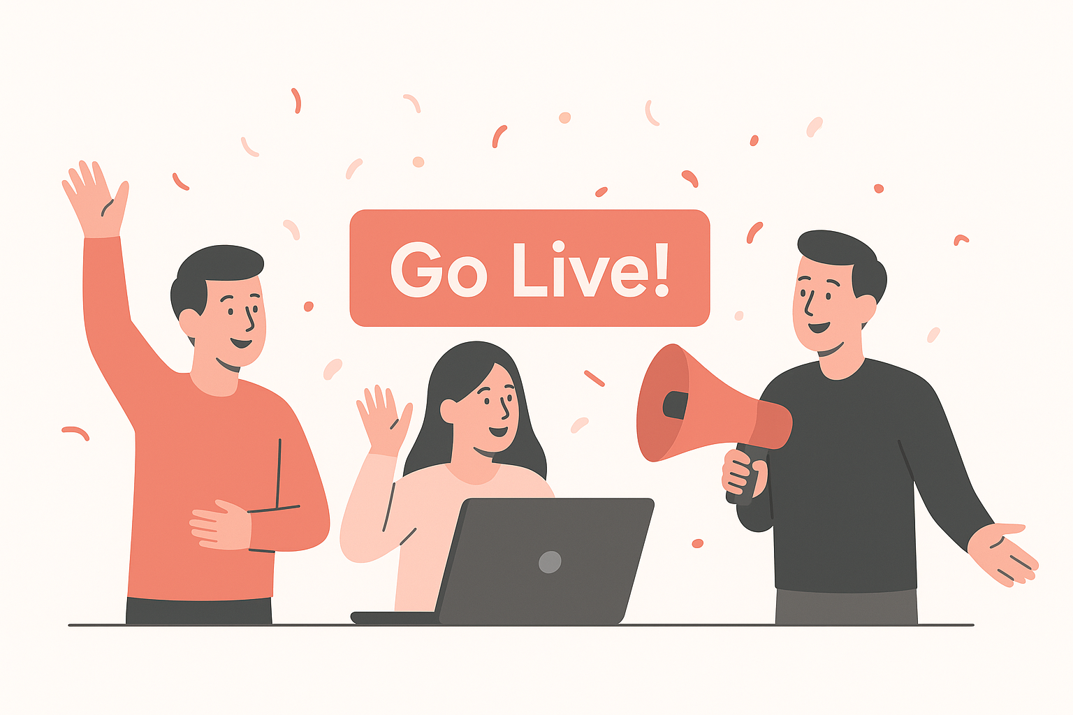 Go live